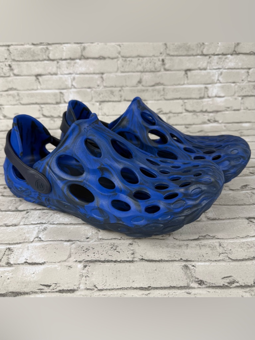 Merrell Hydro Moc Water Sandal Shoes Men’s Size 9 Blue Comfort Slip On